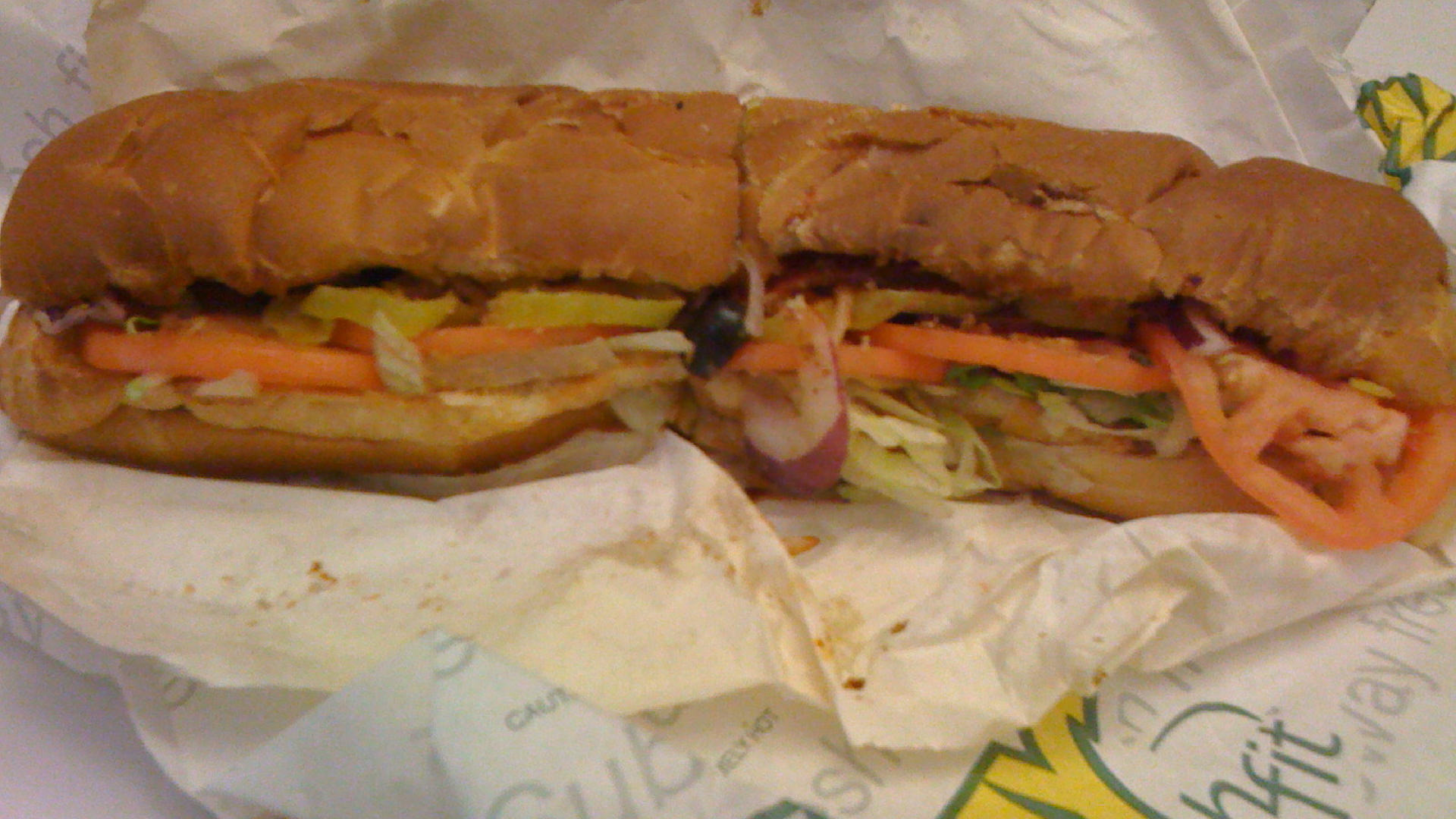 Another Lifeless Subway Sandwich